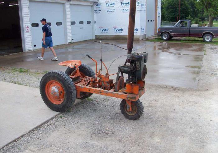 mini tractor for garden
