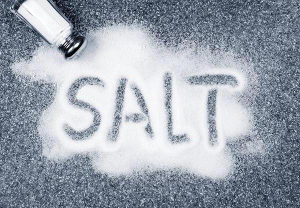 la sal de la limpieza de la sal