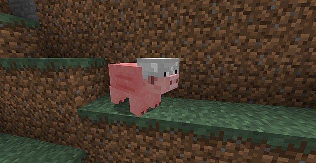 co jedzą świnie w minecraft