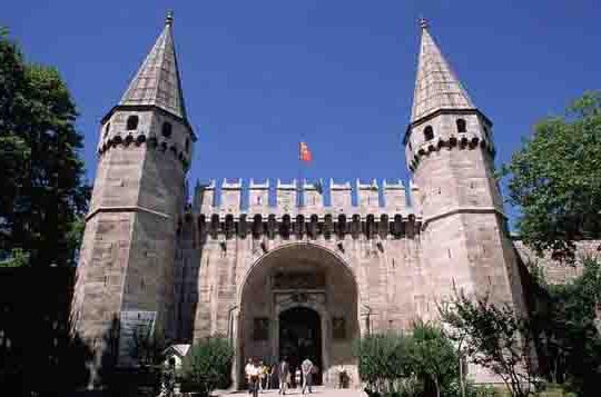 o palácio de topkapi, em istambul foto