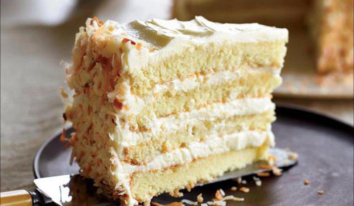 la torta con la crema agria en una sartén receta