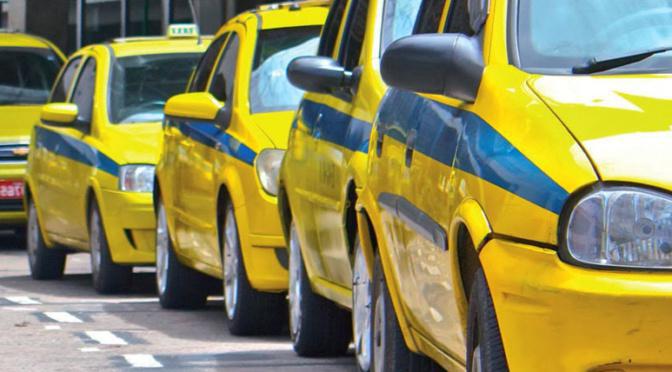 образей Offerte für die Erbringung der Dienstleistungen des Taxis