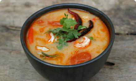 wie zu Kochen Thai-Suppe Tom Yam