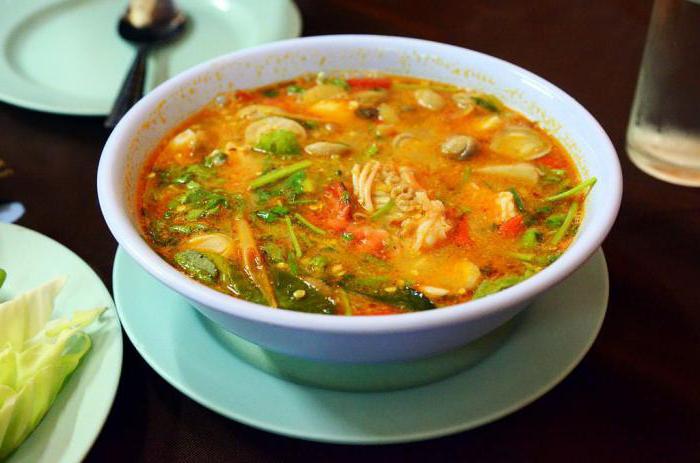 wie zu Kochen Thai-Suppe