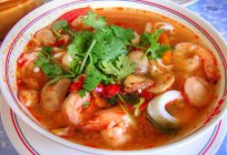 A sopa tailandesa 