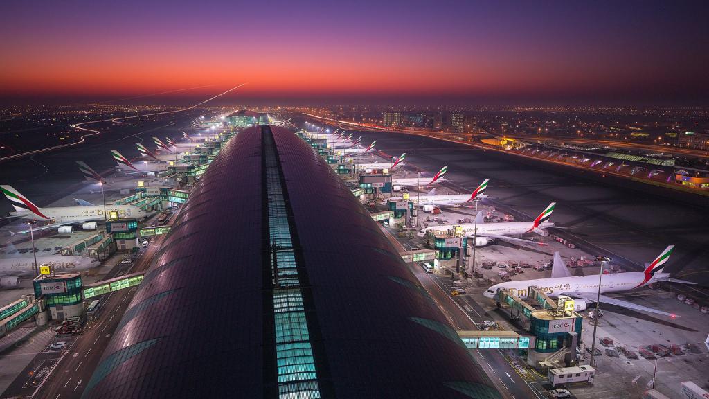 lotnisko w Dubaju