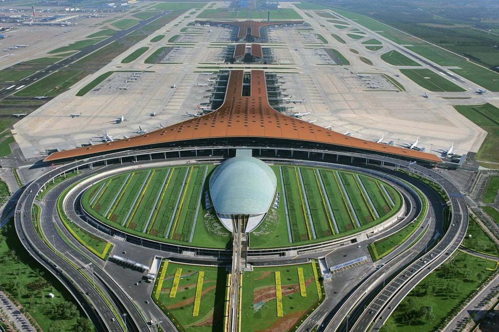 Flughafen in Peking