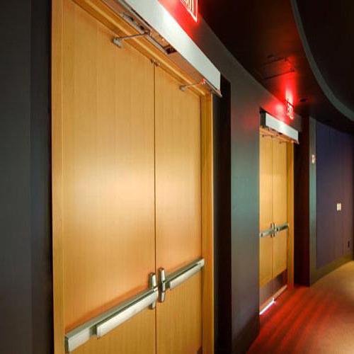 the installation of fire doors
