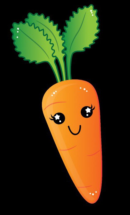 загадка пра моркву для дзяцей