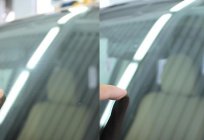 Polimento de pára-brisa do carro contra arranhões: características e formas de