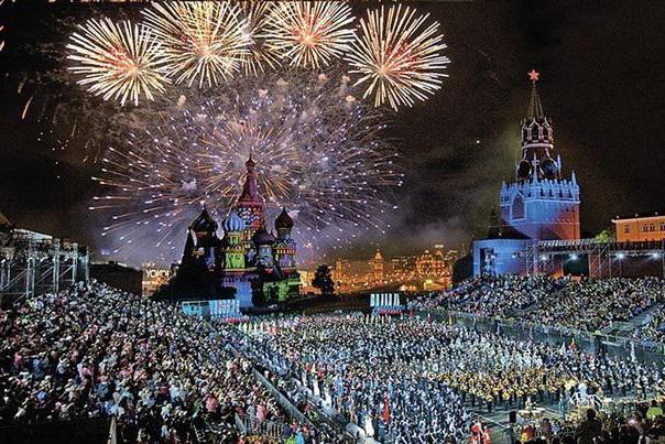 military music festival Spasskaya tower