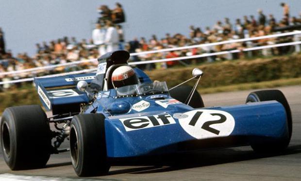 o piloto jackie stewart, três vezes campeão do mundo