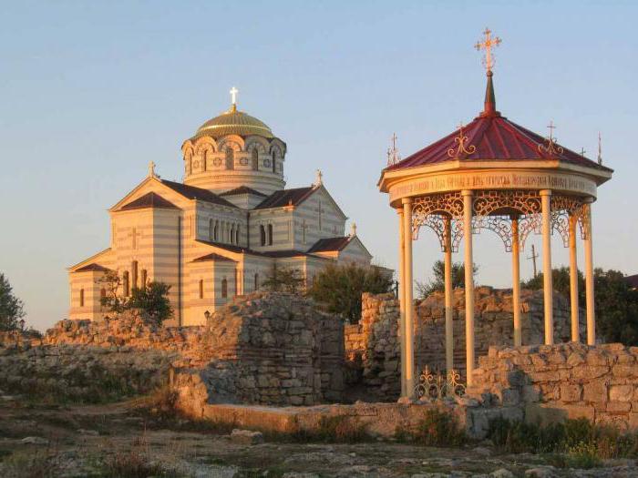 catedral de st. volodymyr hersonissos península foto