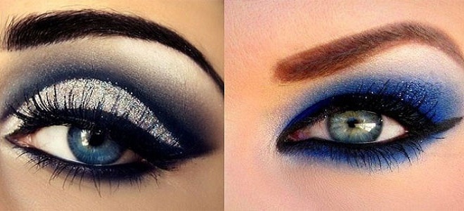 make-up für Blaue Augen