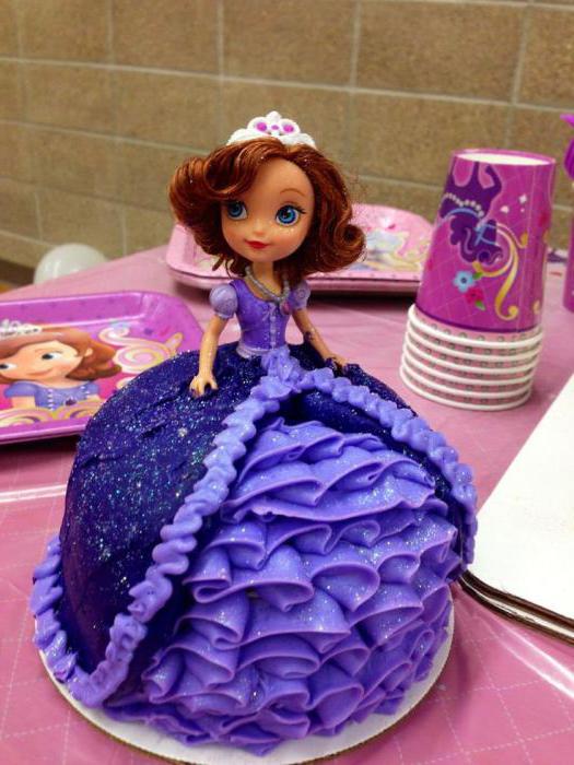 la princesa sofía pastel