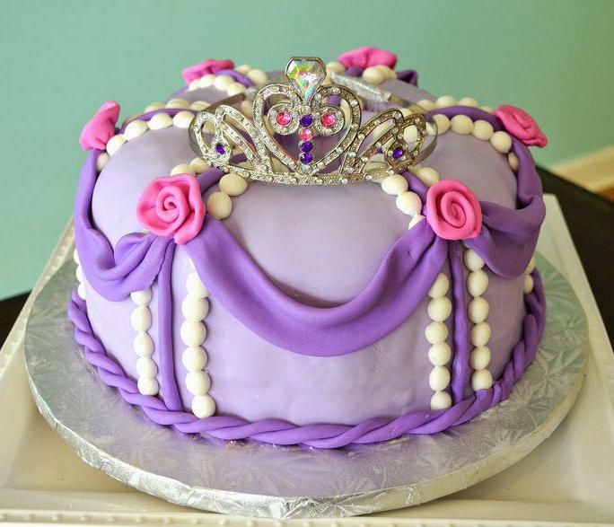 принцеса софія торт фото