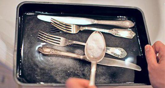 how to clean Cutlery Nickel silver
