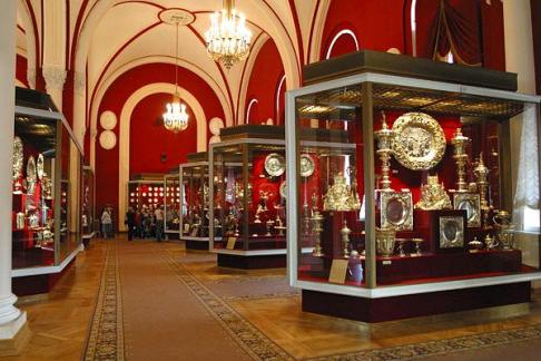 的博物馆在莫斯科克里姆林宫