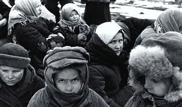 战争中的儿童属于这个类别的俄罗斯
