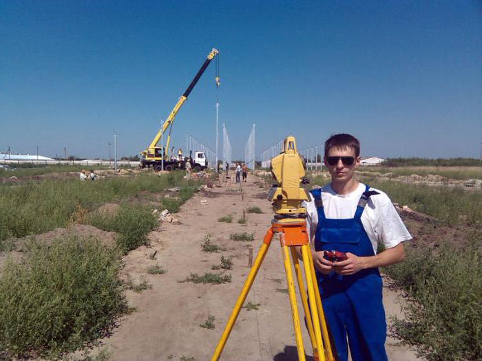 geodetic support of construction projects