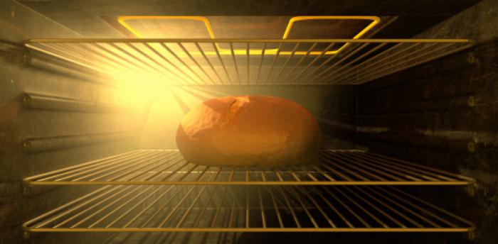 cómo cocer al horno un pan de la receta de