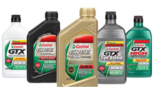 Castrol oil specifications
