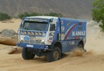 Model range of KAMAZ: tractors, flatbed trucks, quarry and construction trucks