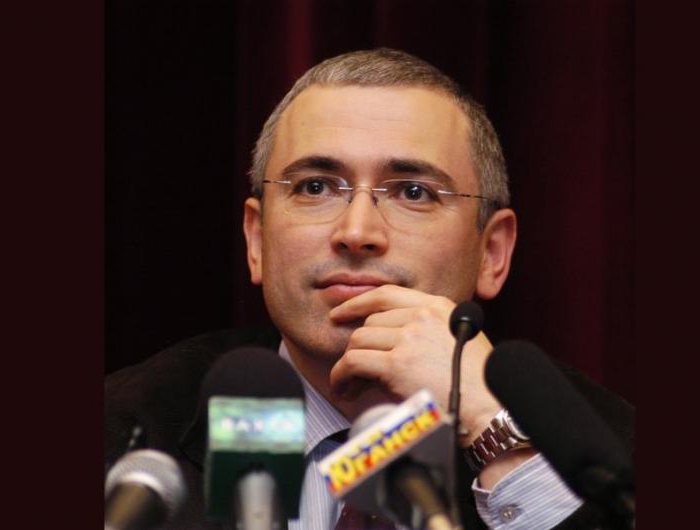 biography of Khodorkovsky