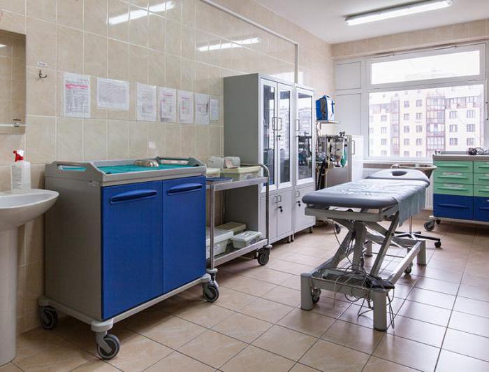 zona rusa de la clínica hospital de moscú