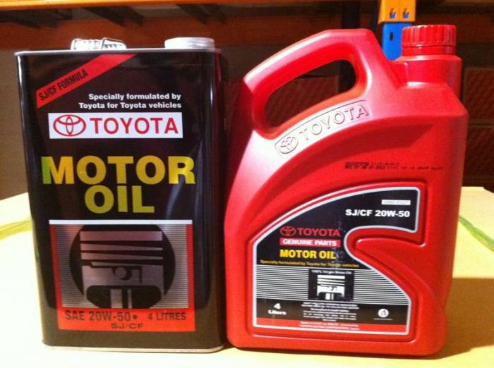 motor oil, Toyota 5w30 sn characteristics