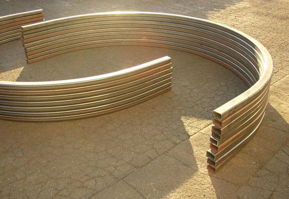 rolling shaped tubes