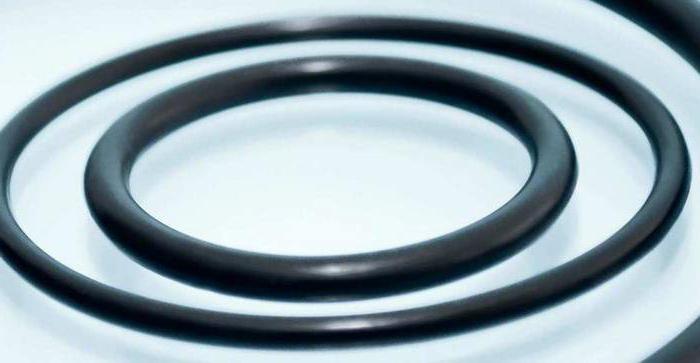 rings rubber sealing round GOST