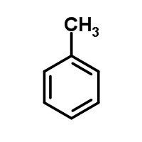 fórmula química do tolueno