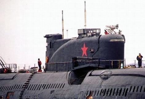 原子力潜水艦のロシア