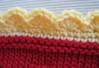 किनारा crochet: योजना और विवरण