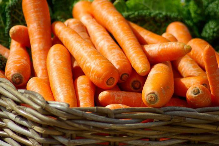 морква при грудному вигодовуванні