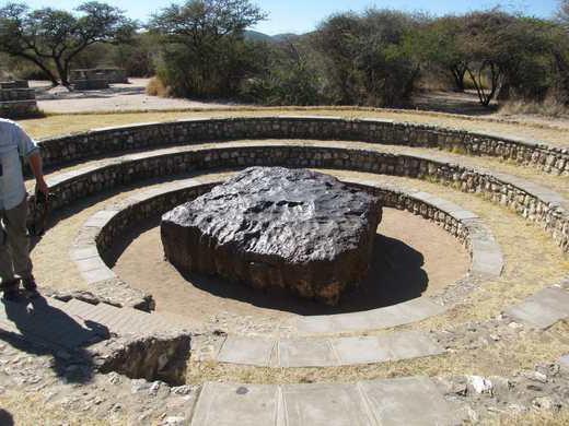 o maior meteorito caído na terra, em toda a história