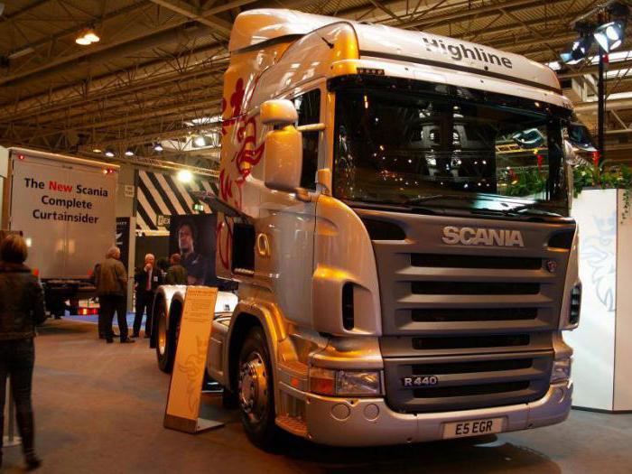 車トラクター Scania