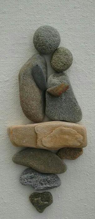 composição de pedras para a escola