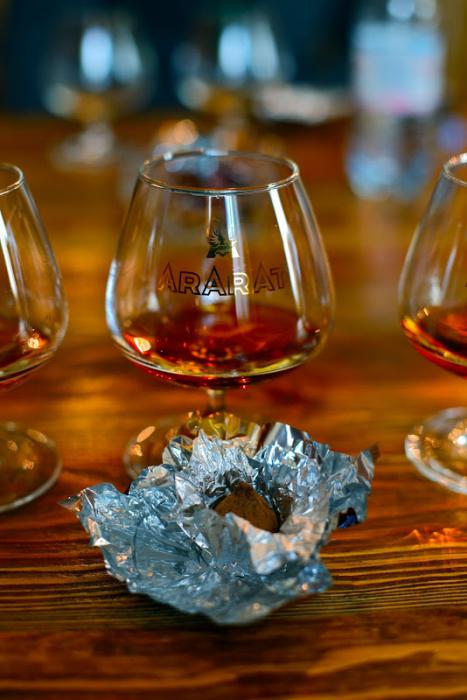 brandy ararat, en la colección el dvin