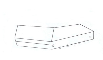 cómo dibujar un tanque t 34 lápiz por etapas