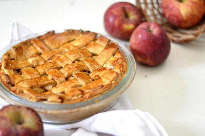Kuchen mit Quark und weiche äpfel Schritt für Schritt Rezept mit Foto