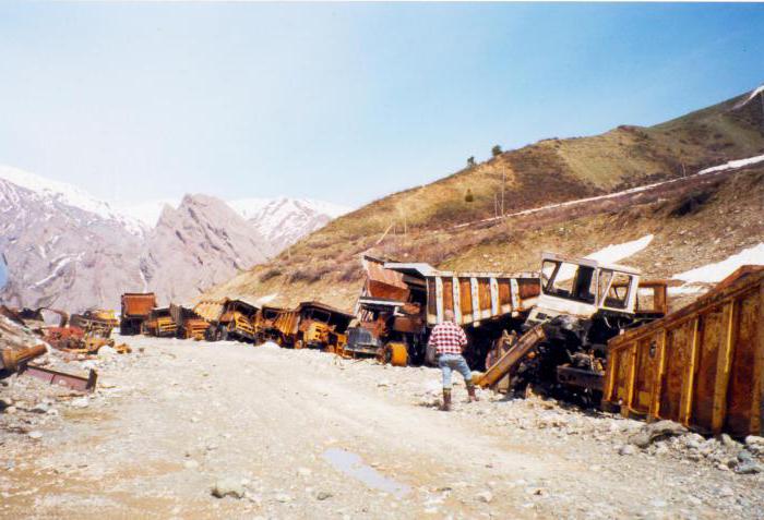 内戦のタジキスタンは、1992年1997年