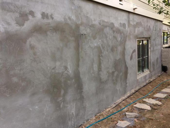 Knauf: plaster cement facade