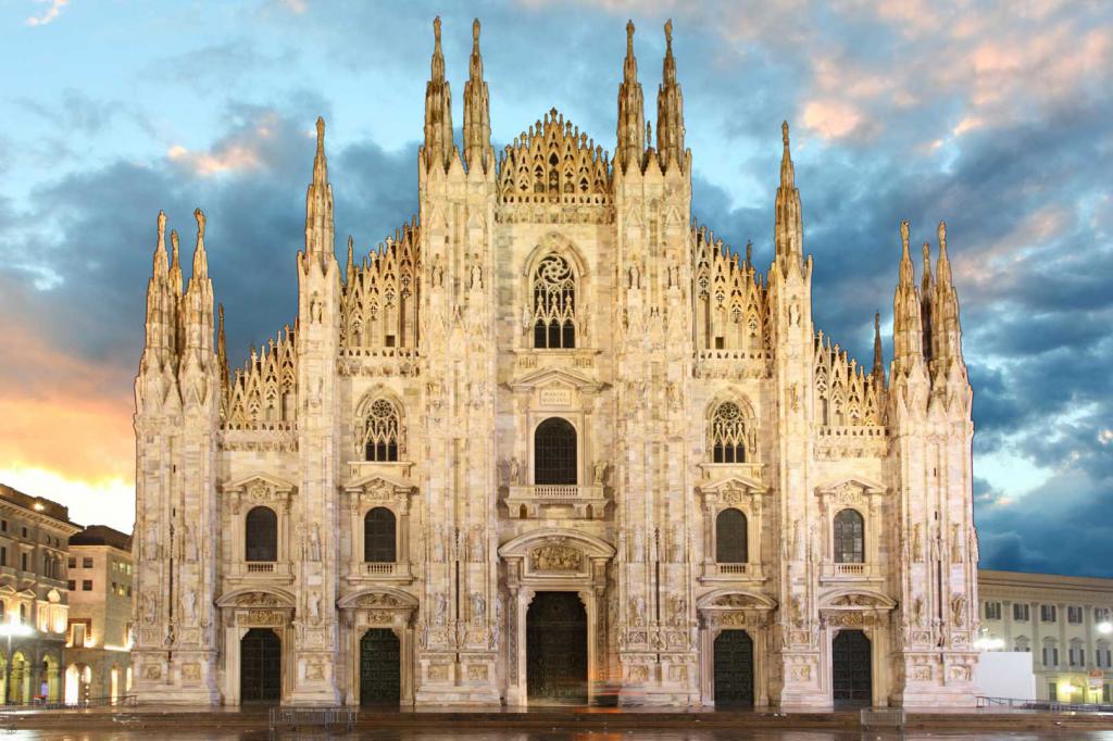 Gótico a Catedral de Milão
