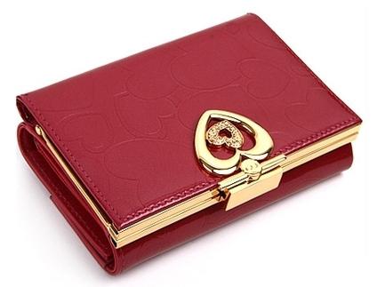 italian women's leather wallets