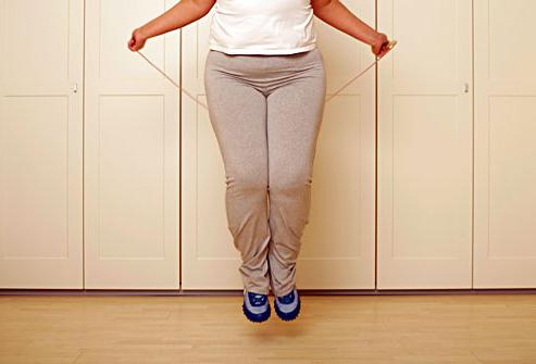 wie viel muss man springen, auf dem Seil pro Tag, um Gewicht zu verlieren