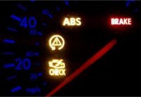 The principle of operation traction control system
