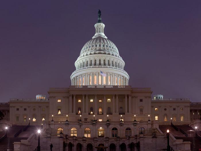 das Capitol Gebäude in Washington, D. C.