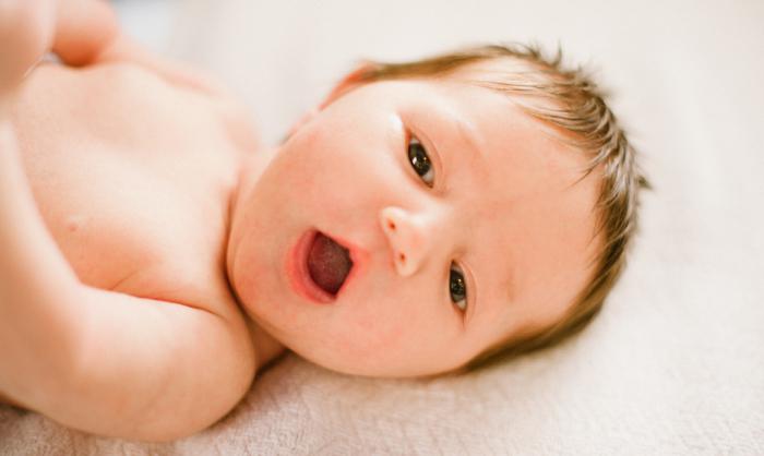 Why a two-month-old baby often hiccups